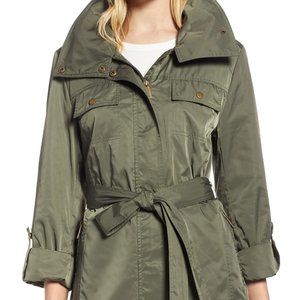 Halogen | Green Belted Lightweight Jacket